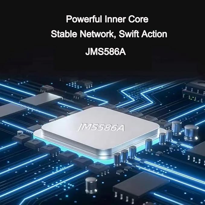 External SSD Enclosure USB-C 3.2 for 12+16 Pin MacBook Air/Pro SSDs mid 2013-2017 CNC Hard Drive Case for A1466 A1465 A1502 A1398 SSDs Portable SSD Reader Box