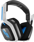 ASTRO Gaming A20 Wireless Headset Gen 2 - Compatible with PlayStation 4 &amp 5 / PC/Mac - White/Blue