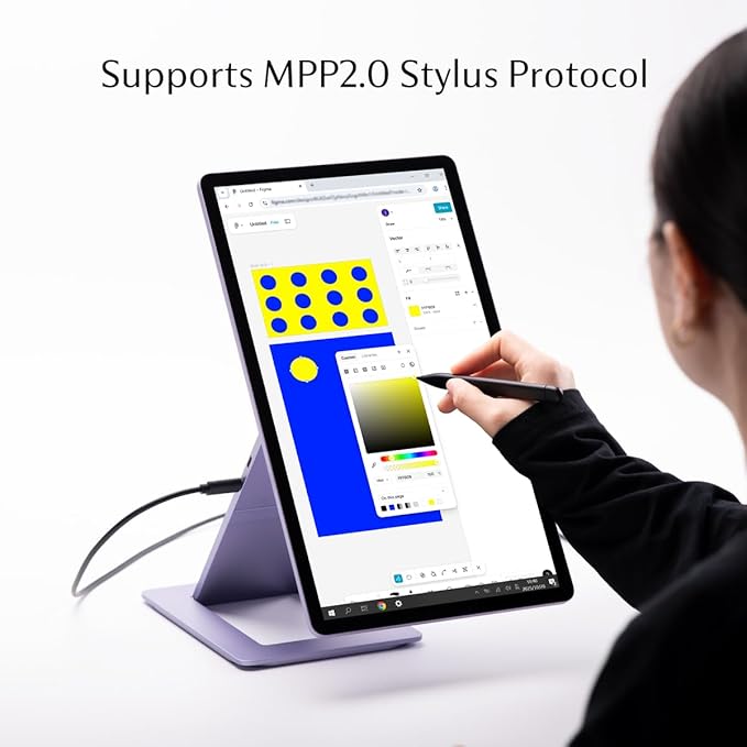 SOTSU FlipAction Touch 14 Premium Portable Monitor | FHD IPS 10-Point Touchscreen | 400 Nits | 100% sRGB | Pivoting Second Screen | USB-C &amp Mini HDMI | for Windows Android &amp Samsung DeX