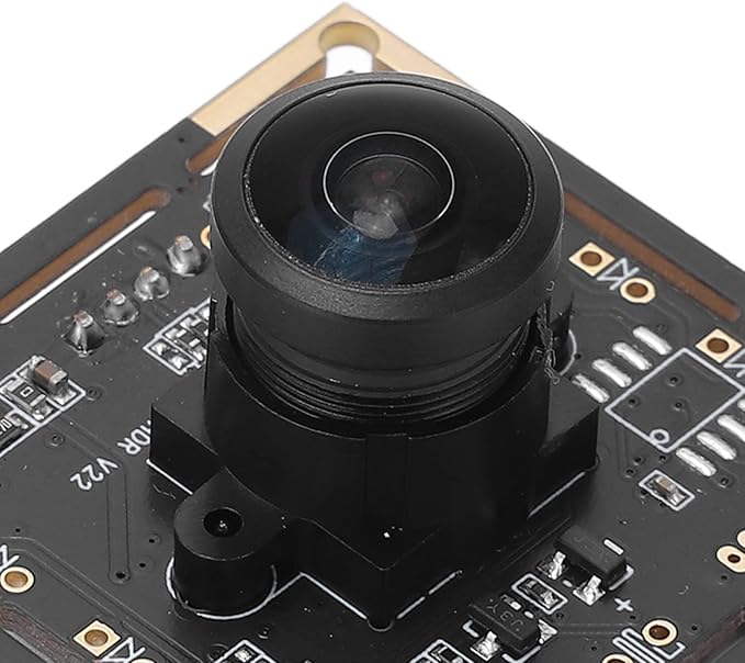 Camera Module Black 1080P 30FPS Face Recognition Manual Focusing USB Camera Module 2MP