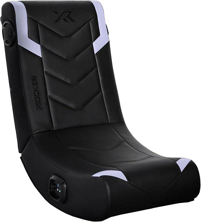 X Rocker Video Gaming Floor Rocker Chair Built-in Audio Foldable for Gamers Bedroom or Game Room for Boys Girls Teens 5-17 Gifts for Gamers