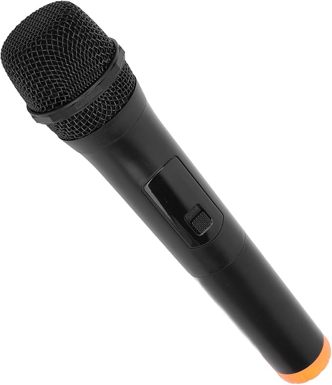 Bewinner 2.4G Wireless Dynamic Microphone with Mini Receiver for Karaoke Live Streaming Outdoor Performance 10m Range Clear Sound No Interference