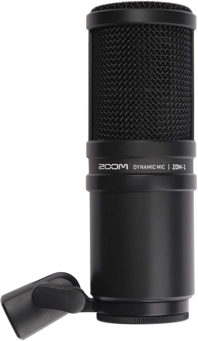 Zoom ZDM-1 2-Person Podcast Mic Pack Kit with Headphones Mic Cables and Boom Arms and 2 Boom Arm Bundle (4 Items)