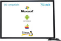75 Inch Interactive 10 Points Infrared IR Touch Screen Overlay Frame Free Driver