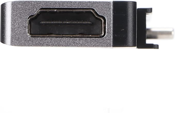 5 in 1 USB3.0 Hub Docking Station with Type C to for iOS Tablet Pro 18 20 Supports 4K 60Hz Display 60W PD Charging 3.5mm Audio
