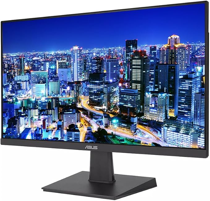 ASUS VA24EHF 24-inch 1920 x 1080 Full HD LED Backlit LCD Frameless Monitor 2-Pack Bundle with HDMI Adaptive-Sync Eye Care Low Blue Light 100Hz 1ms Smooth Motion