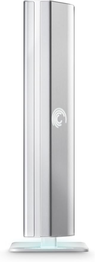 Seagate FreeAgent Desk for Mac 2 TB USB 2.0/FireWire 800 Desktop External Hard Drive ST320005FJA105-RK (Silver)