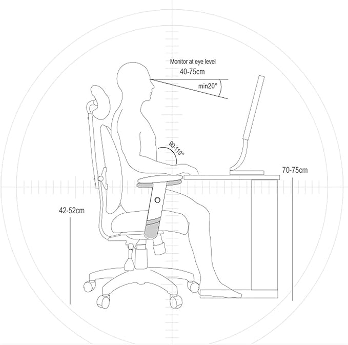 Gaming Chair for Home Ergonomic Chair Gaming Seat Game Swivel Chair Home Comfortable (Color:Red)