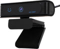 Full HD 1080p Webcam Recognition Wide Angle Webcam for Desk Computer Laptop Made for Meetings and Works for Streaming Plug and Play(Black)