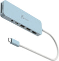 j5create USB-C Multi-Port Hub with Power Delivery with 4K HDMI/2 USB-A 5Gbps/PD 100W Charging SD&ampMicro SD/3.5mm Audio | for MacBook Pro&ampAir/iPad Pro/iMac/Surface/XPS/Thinkpad/Galaxy/and More(J
