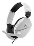 Turtle Beach Recon 70 Wired Gaming Headset - Licensed for Nintendo Switch 2 Nintendo Switch/Lite/OLED Flip-to-Mute Mic Adjustable Lightweight headphones On-Ear Controls 40mm Drivers Black/White