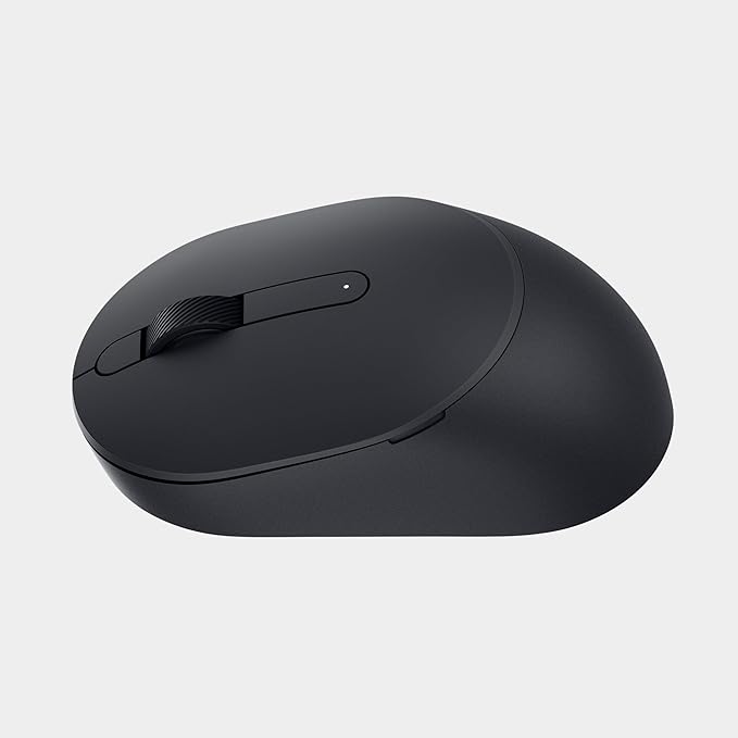 Dell MS5120W Mobile Pro Wireless Mouse – Wireless 2.4GHz Bluetooth 5.0 Microsoft Swift Pair/Dell Pair (Windows 10 &amp 11 only) Optical LED Sensor - Black