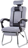Gaming Chair Study/Office Chair Gaming Seat Pc Gamer Chair Rotating Office Furniture with Handrails Mesh Chair (Color : Black)