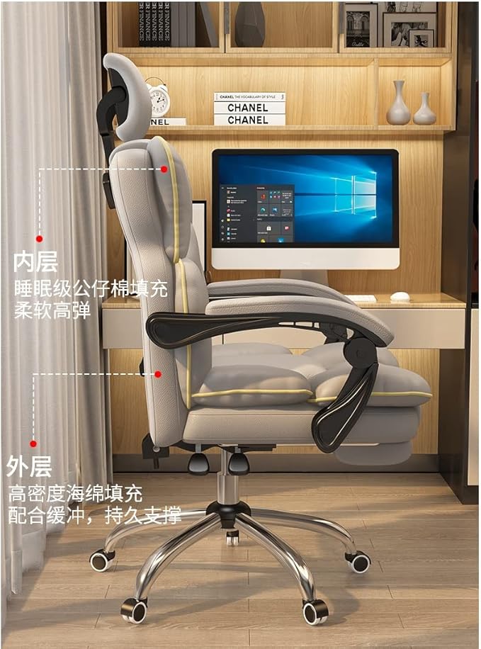 Office Chair Gaming Chair Computer Chair Computer Chair Home Boys and Girls Can Adjust The Live Gaming Chair Boss Chair Lazy Swivel Office Chair