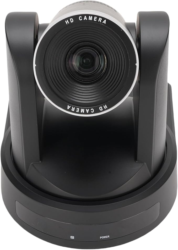 Yunseity Conference Room PTZ Camera HD 1080P 12X Optical Zoom SDI IP USB3.0 Camera for AI Automatic Tracking Support 255 Preset Positions (US Plug)