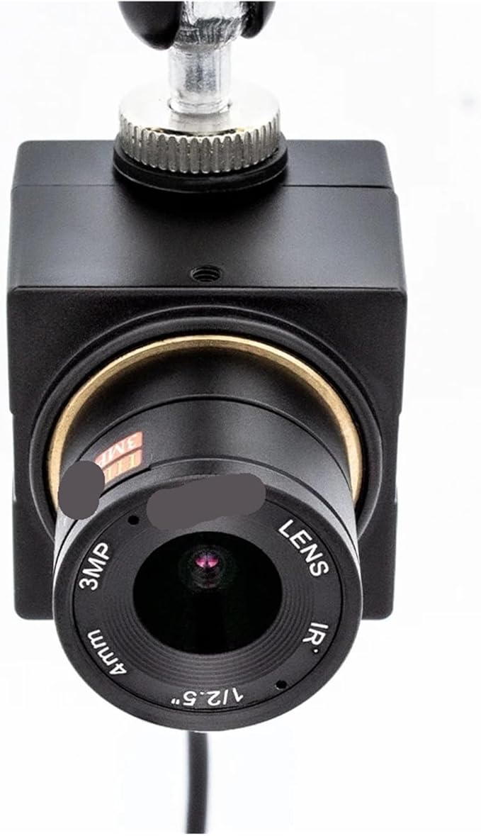 5MP 30FPS Industrial Metal Box USB Camera 4mm Fixed Focal Lens IMX335 USB2 Support UVC OTG for Live Streaming Conference