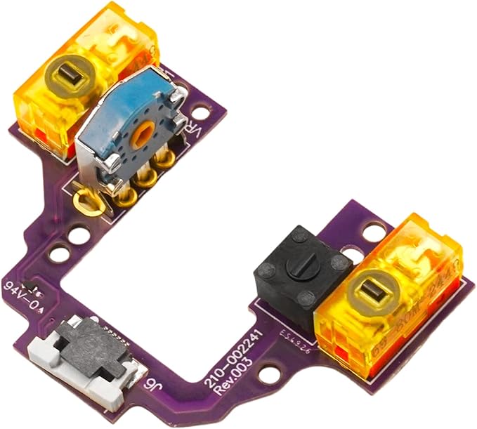 Mouse Motherboard Upgrade Hot-swap Switch Button Board and TTC Dustproof Microswitch Replacement for Logitech G Pro X Superlight Wireless Gaming Mouse