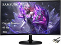 Samsung 24 390C Series LED FHD Curved Monitor 60Hz Refresh Rate 4ms AMD FreeSync HDMI VGA Black with GSF HDMI Cable