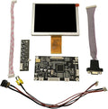 Compatible ForZJ050NA 08C 5inch 640x480 LCD Screen VGA AV LCD Controller Driver Board(Board and LCD)