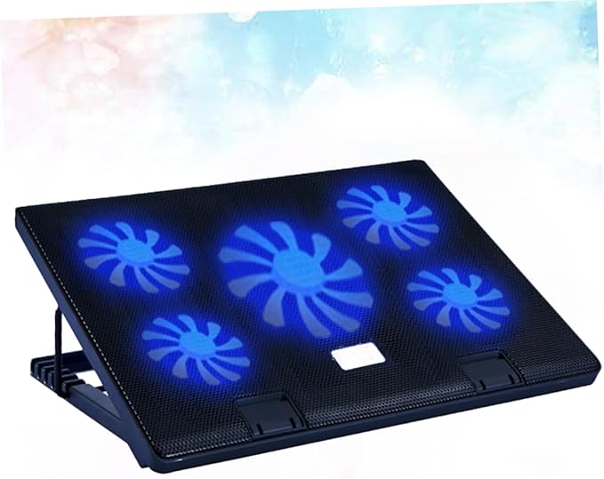 Housoutil Laptop Cooling Fans Thermoelectric Cooler for Gaming Notebook Easy Install Remove