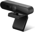 Lenovo Performance FHD 1080p Webcam USB-CLog-on with Windows Hello Dual Microphones 95 Degree Lens and 4X Digital Zoom Sliding Privacy Shutter Black