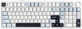 MechLands Aula F99 PRO 96% Mechanical Gaming Keyboard BT5.0/USB-C/2.4GHz Wireless Hot Swappable Gasket Custom Keyboard with 8000mAH Battery Rotary Knob RGB Backlit for Win/Mac (White Blue)