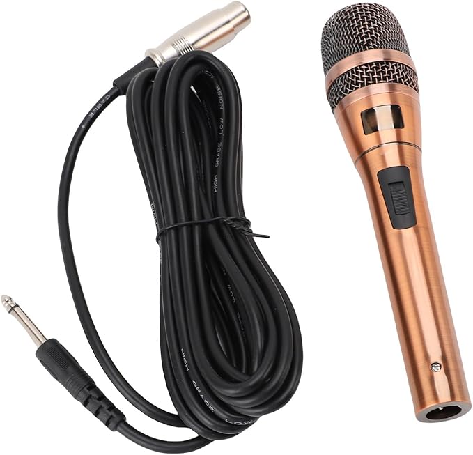 Dynamic Microphone for Professional Sound Quality - for Home KTV &amp Stage Use 600Ω Output Impedance