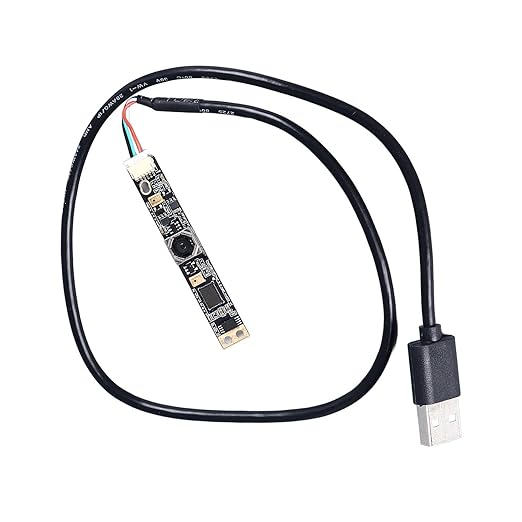 2MP 1080P USB Webcam Board with AutoDual Microphone and Wide Compatibility for Video Conferencing and Live Streaming