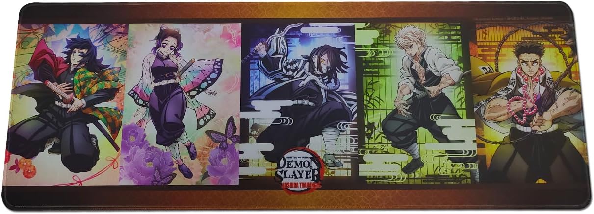 Demon Slayer Tv4 - Hashira Teasers Art Mouse Pad 31.5 W x 11.8 H