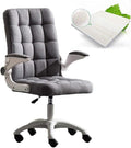 Office Computer Chair with Arms Desk Chair Computer Chairs Video Gaming Chair Swivel Chairs Kneeling Chair (Color : Grey)