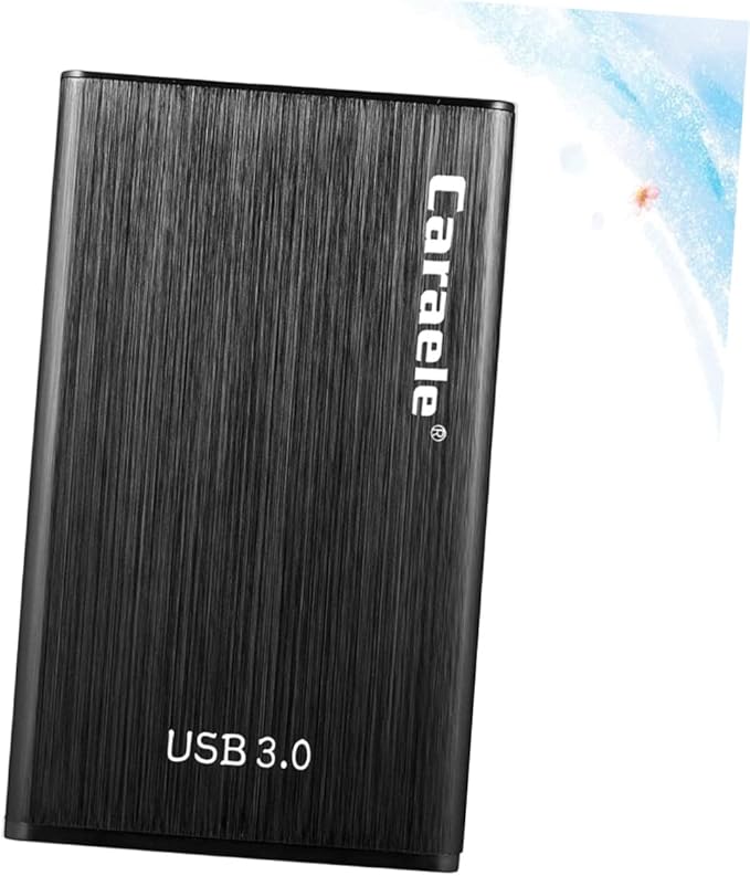 SaditY 1pc 1 Tb Hard Drive USB Hard Drive Enclosure External Hard Drive Portable Hard Disk 1 Tb External Hard Drive USB 3. 0 Hard Disk Cartridge Black USB 3.0 Hard Disk Box Hard Disk Case