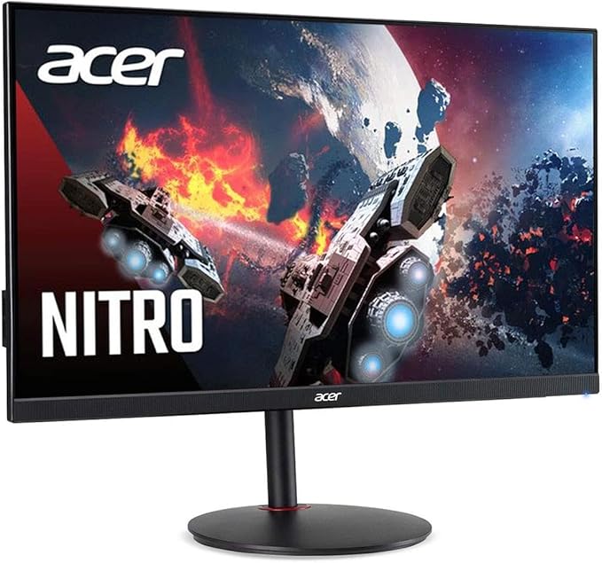 acer Nitro XV272U Vbmiiprx 27 Zero-Frame WQHD 2560 x 1440 Gaming Monitor | AMD FreeSync Premium Agile-Splendor IPS Overclock to 170Hz Up 0.5ms 95% DCI-P3 1 Display Port &amp 2 HDMI 2.0