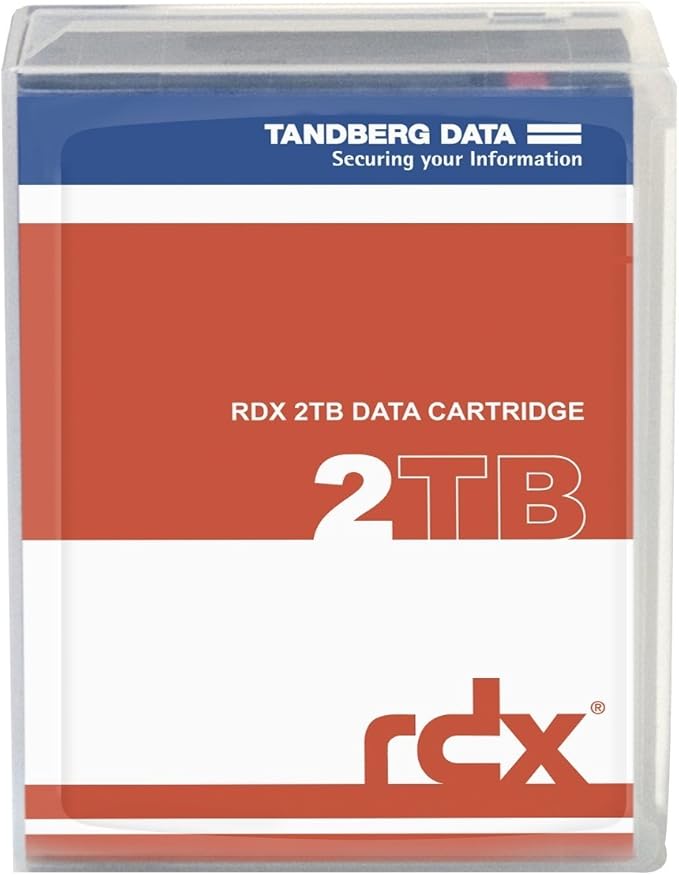 Tandberg Data RDX QuikStor 8731-RDX 2 TB RDX Technology External Hard Drive Cartridge - USB
