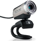 USB 2.0 HD Pro Widescreen Video Full 1080p Webcam with Built in Microphone and Flex Stand for Windows PC Laptops and Apple OS X