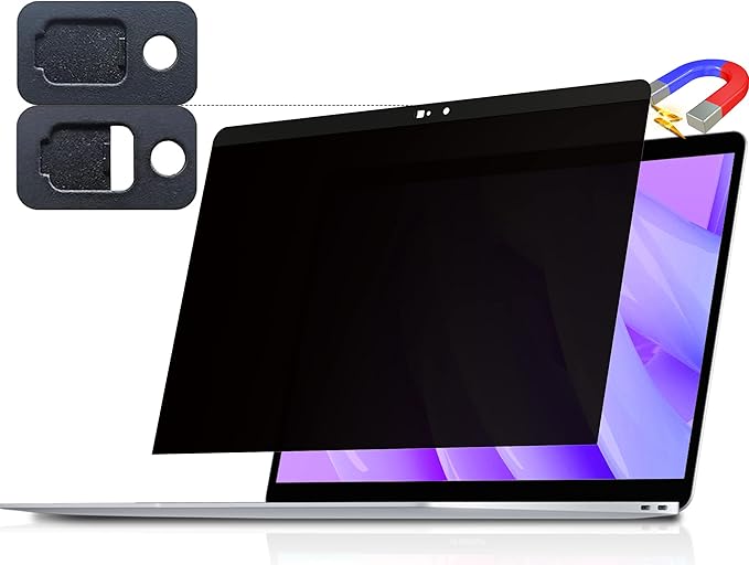 Magnetic Privacy Screen for Macbook 12 Inch (2012-2017) Removable Anti Blue Light Glare Filter Private Matte Screen Protector for Mac 12in Laptop Computer(Model A1534 A1931)