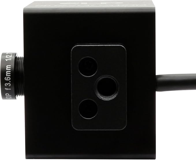 ELP 4K USB Camera 3.6mm Fixed Focus Lens Mini USB Webcam UHD 2160P USB Camera with Color Sensor for Industrial Mini UVC USB2.0 Web Camera for Computer Laptop PC