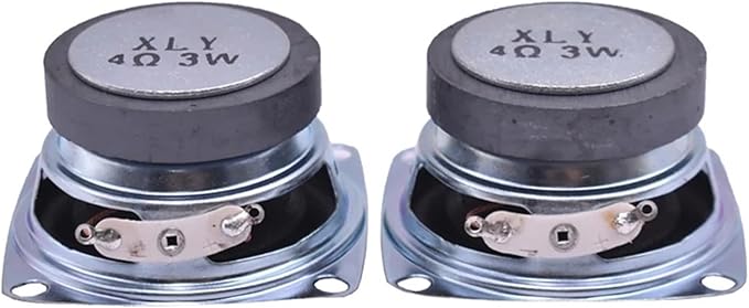 2pcs 2 Inch Computer Speakers 52MM 4 Ohm 3W Full Range Portable Audio Speaker Unit Treble Mediant Bass Loudspeaker