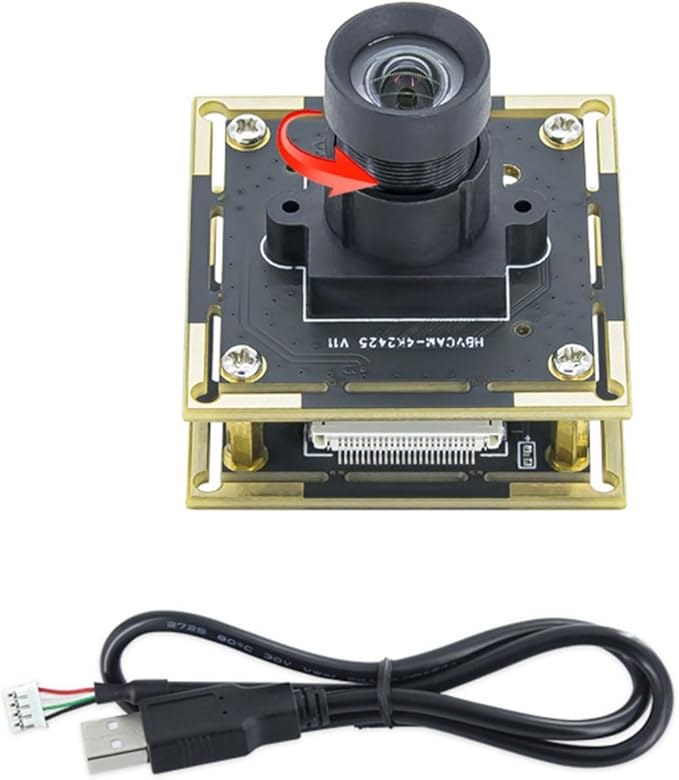 Fast Speed 30fps Auto Focused And Fixed Focused USB Camera 8MP 4K Resolution IMX2174 Sensoring For Industrial Application