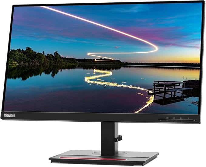 Lenovo ThinkVision E24q-20 23.8 WQHD WLED LCD Monitor - 16:9 - Raven Black