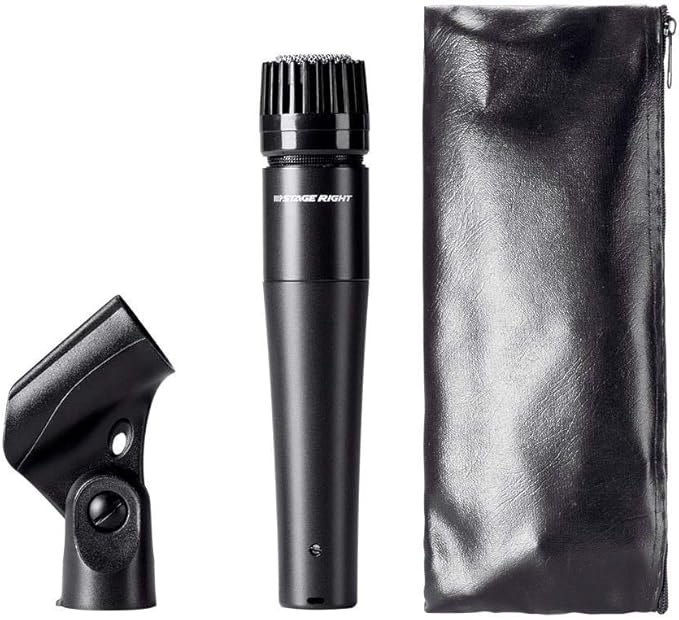 Monoprice Performance Dynamic Instrument Microphone with Clip (600057)