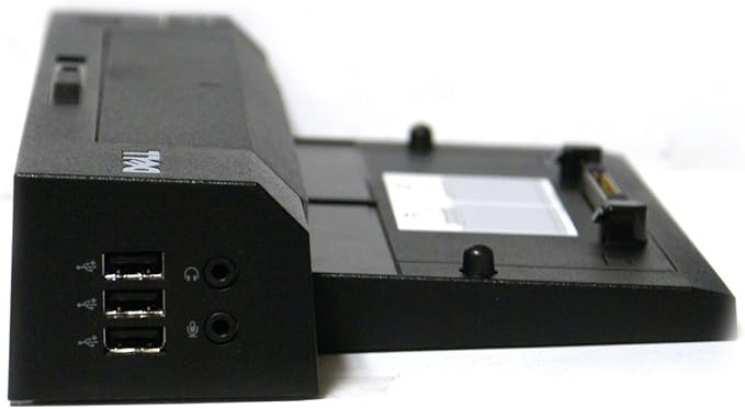 Dell E-Port Replicator PR02X Docking Station and Port Replicator 130W For E Series Laptop/Notebooks (Renewed)