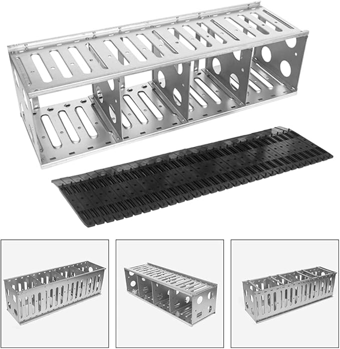 1set Hard Drive Bracket Mounting Cage for Ssd Easy Installation Shockproof Design Multi-Layer Expansion for Home Office Use