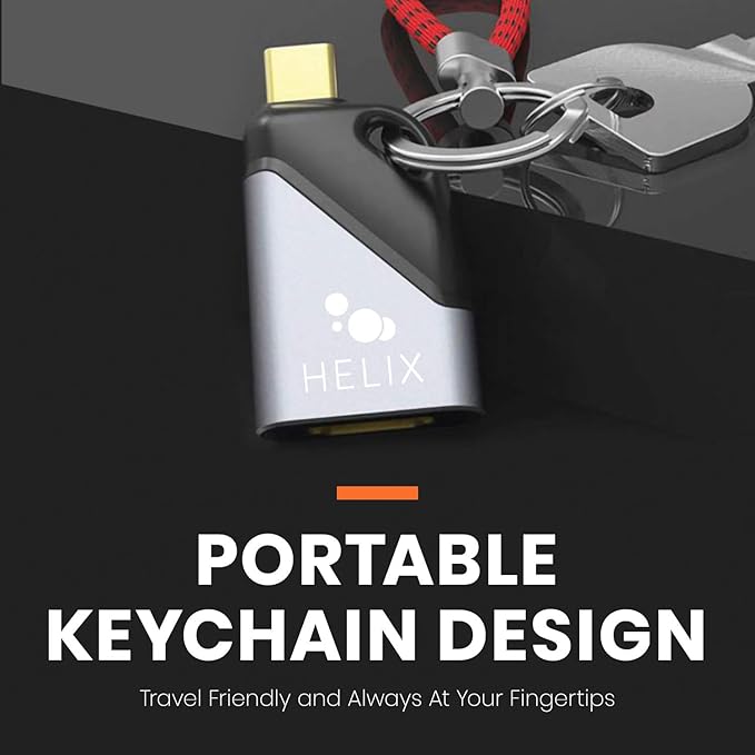 Helix USB Connect USB-C to HDMI Adapter 4K Ultra-HD HDMI Port