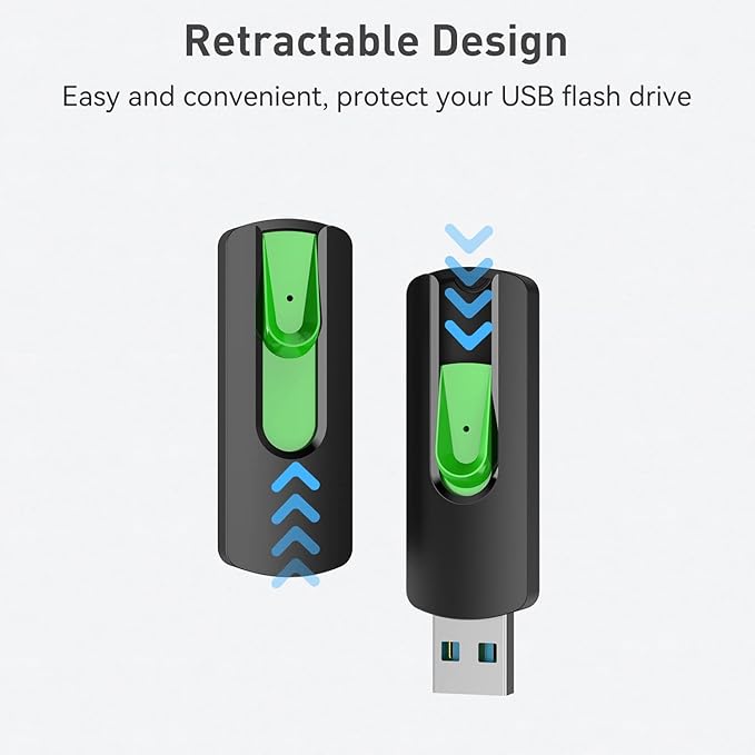 Aiibe 32GB USB 3.0 Flash Drive 10 Pack 32GB USB Flash Drives Thumb Drive USB Memory Stick USB Drive for Data Storage (32 GB 5 Mixed Colors)