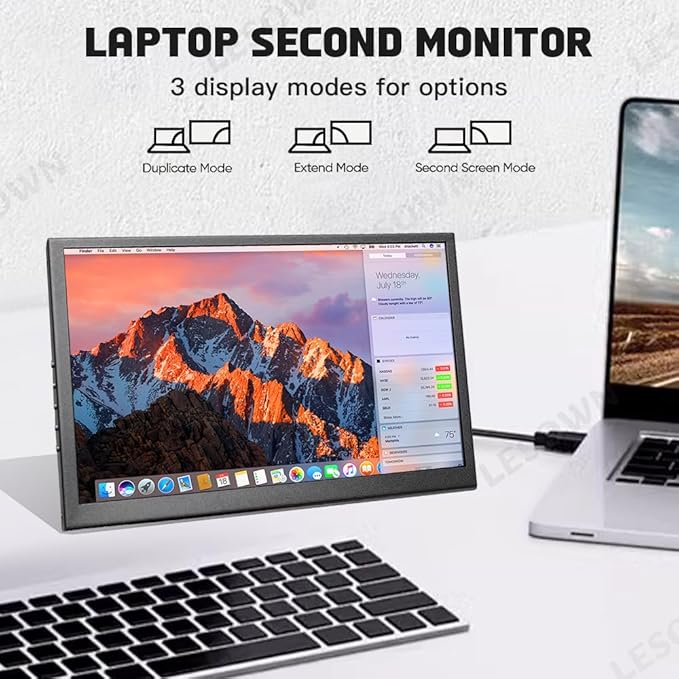 HDMI Monitor 10 inch IPS Small 1024x600 Portable Display Portatil 10.1 inch LCD Display Metal Shell Mini Screen for PC Laptop Raspberry Pi 4 3
