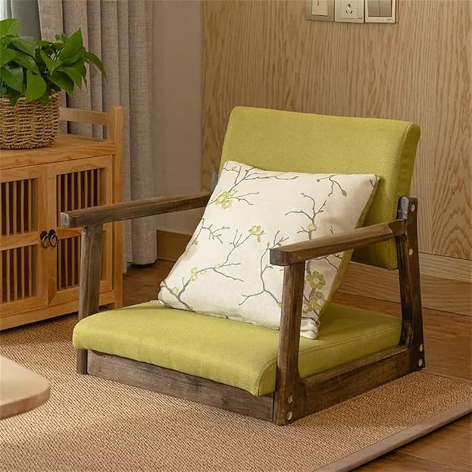Office Chair Gaming Chair Computer Chair Home Furniture Bay Window Floor Tatami Legless Chair with Upholstery Seat Cushion Leisure Chair