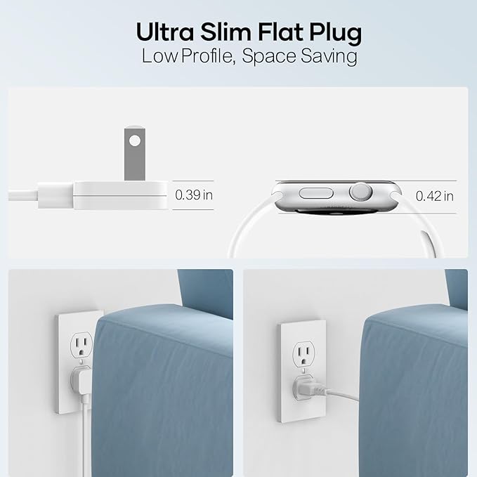 USB C Charger Hub 450W 10 Ports Charging Station for Multiple Devices Type C Port 140W Max for Laptops Super Fast Charging GaN Tech Charging Blocks Comapct Design Ultra Slim Flat Plug