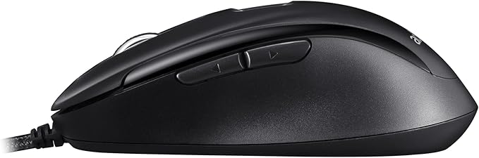 Adesso iMouse F1 Wired USB Mouse with Fingerprint Reader 1200 DPI AES 256 Encryption Biometric Security Windows Hello Compatible TAA Compliant Made in Taiwan