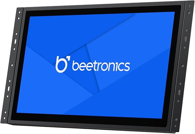 Beetronics 15 Inch Touchscreen Monitor | Full HD 1080p | 15TS7M – Industrial-Grade Professional 10-Point Multi Touch Display for PC Mac Linux – HDMI DisplayPort USB-C VGA Inputs