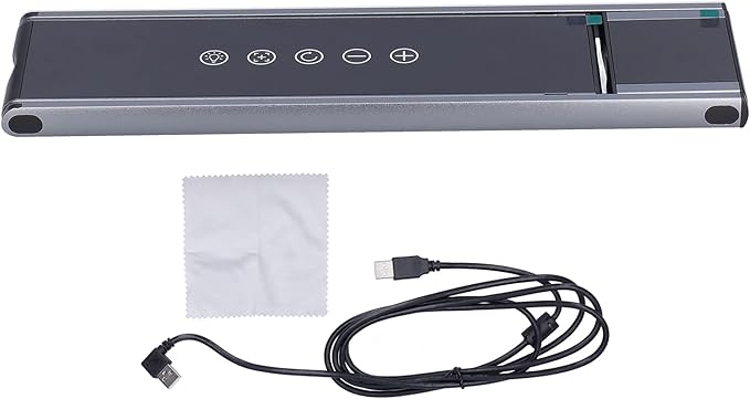 Portable Digital Document Camera Adjustable Presentation USB Document Camera for Teaching Online Classes Lectures Black ABS Plastic 13MP 763g